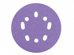 Trend Aluminium Oxide Orbital Sanding Disc 125mm x 240G (Pack 50)